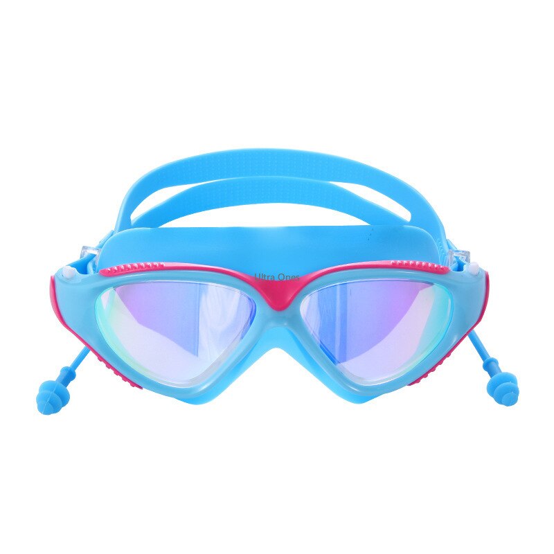 Gafas de natación con tapones para los oídos, protección para deportes acuáticos, máscara de buceo antiniebla para hombres y mujeres, gafas de buceo subacuáticas profesionales