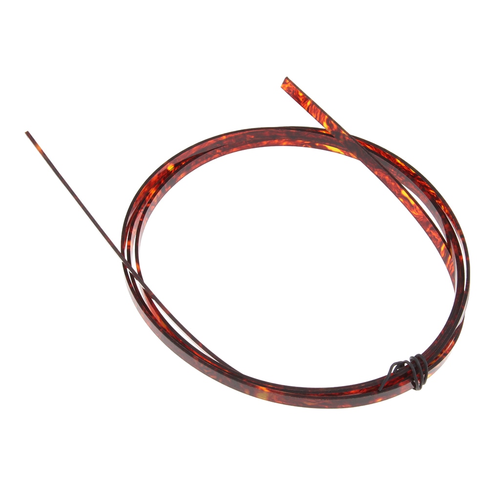 Tortoise Shell Celluloid 5 Feet Guitar Binding Purfling Strip Acoustic Classic Guitar Body Inlay 1650 X 6 X 1.5mm for Luthier