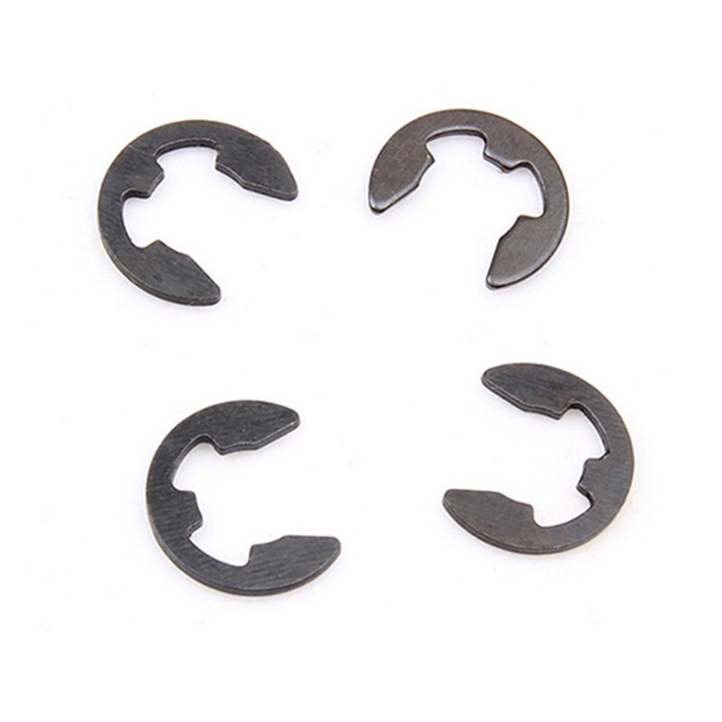 300Pcs Alloy Steel E-Clip Circlip External Retaining Ring Assortment Set 1.5mm to 10mm