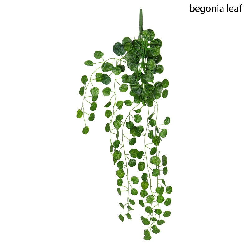 Vand græs eukalyptus plast kunstige planter palmeblad grøn plast blomst plante bryllup hjem pary dekoration bord dekorationer: F