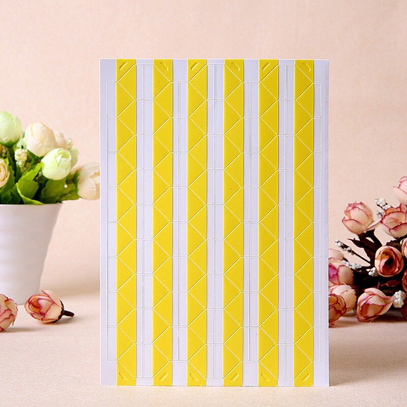 1 Set Foto Hoek Stickers Albums Decor Foto Corner Protector Pvc Frame Scrapbooking Decoraties 102 Pcs: 11