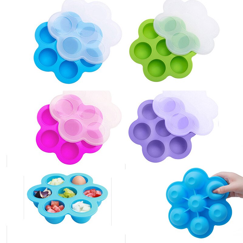 Babyvoeding container baby fruit moedermelk bewaardoos vriezer lade knapperige babyvoeding babyverzorging bloem type bewaardoos