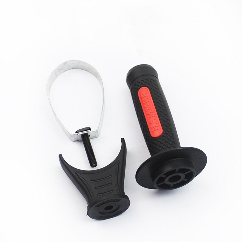 Boorhamer handvat kunststof zijkant voor extra handgreep voor 26 gereedschappen boorvervanging kunststof zijhandgreep