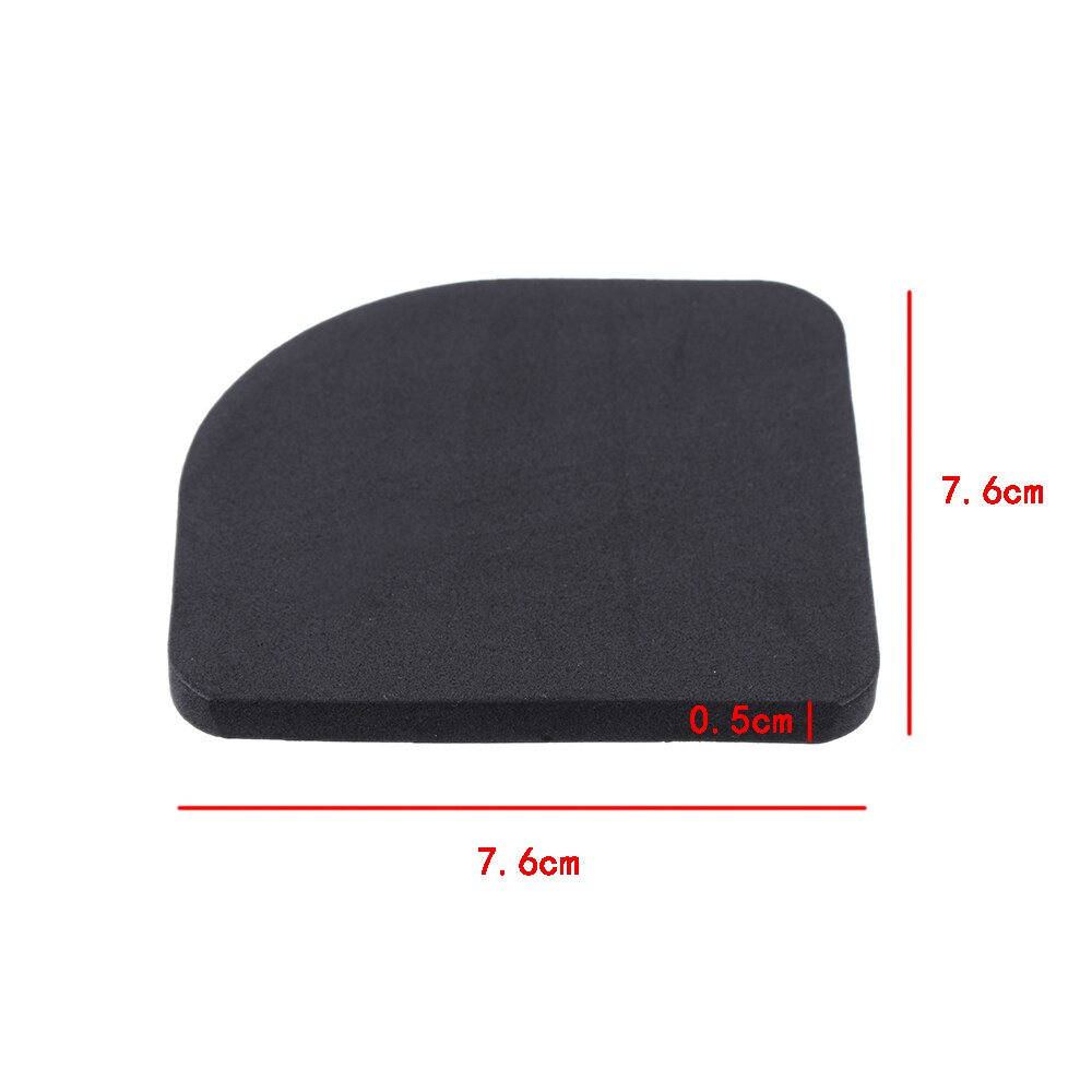 4Stck Schwarz Waschmaschine Anti-Vibration Lärm Schock Pads Schlecht Zubehör Multifunktions Anti Vibration matt Haushalt