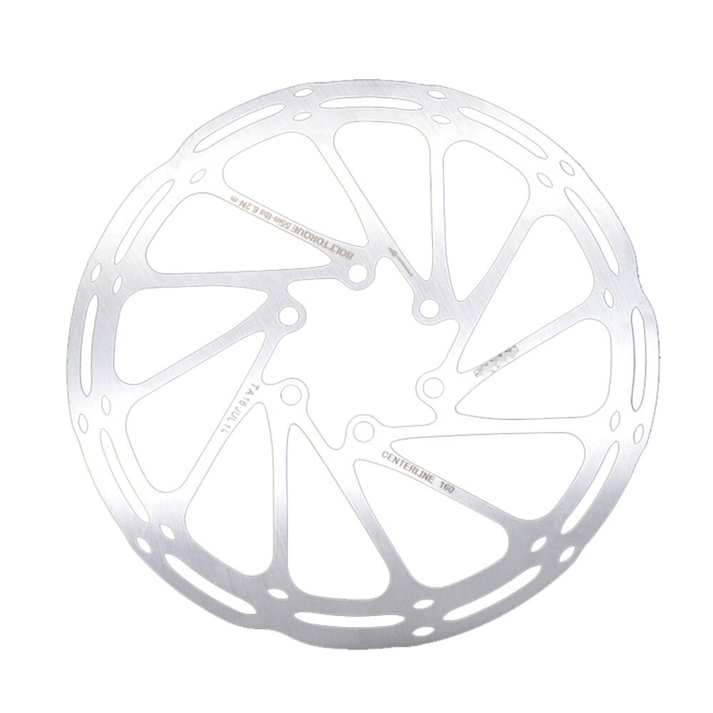 VXM Bicycle Disc Brake Rotor Stainless Steel Centerline 160mm 180mm Stainless Steel MTB Brake Disc Rotors With 6 Bolts For Sram