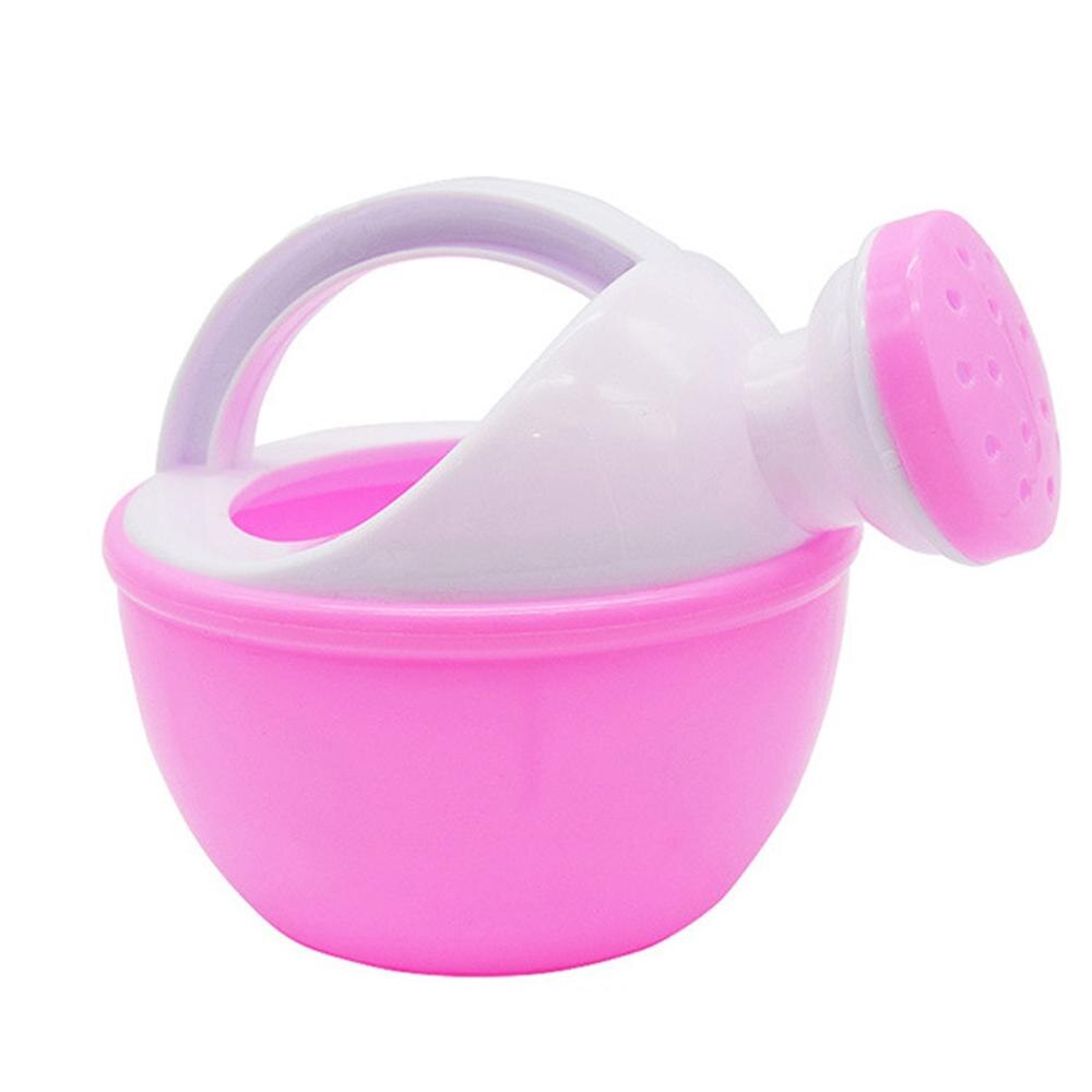 Juguete de baño para bebé natación regadera de plástico regadera ducha verter juguetes jardín flor regadera juguete para niños: Pink