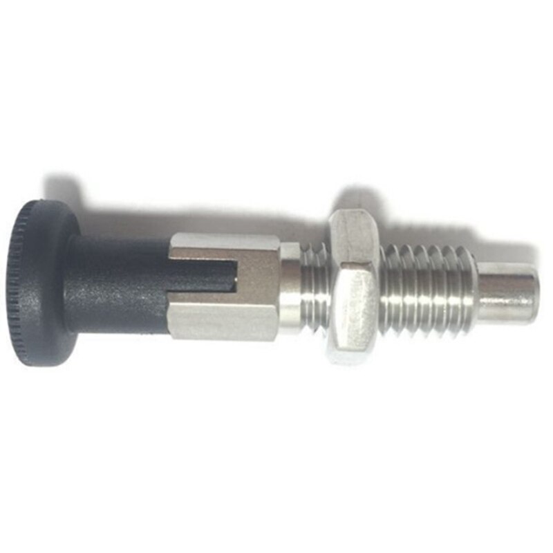 M10 Rvs Self Locking Index Plunger Pin Met Zelfsluitende Functie Voor Scheidslijn Hoofd Voor Geavanceerde Positie Loc