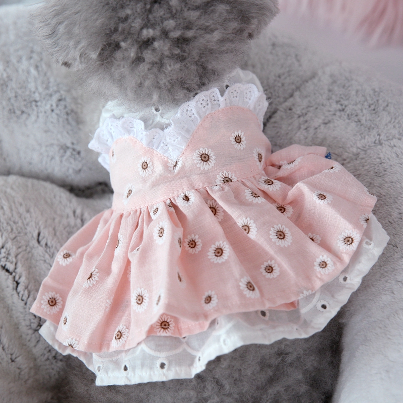 Ropa de perro divertida Floral Rosa Cool Pet Dog traje cachorro recién llegado Pitbull pequeño Animal gato lindo abrigo femenino productos