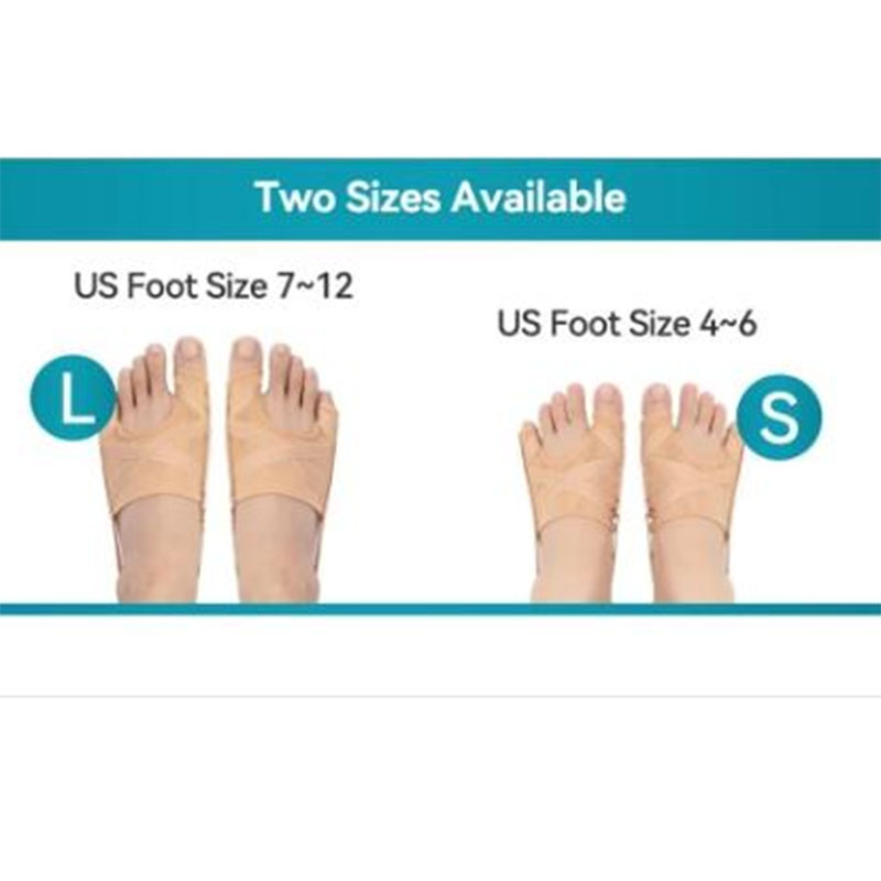 Stoff Ballen Korrektor Atmungsaktive verstellbare Hallux Valgus Ärmel Abstandshalter Separator Zehenkorrektur Sport Ballen Socken Laufen
