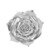 30cm papier fleur toile de fond mur grandes fleurs roses bricolage faveurs de mariage fête d'anniversaire décoration de la maison fleurs artificielles: Silver