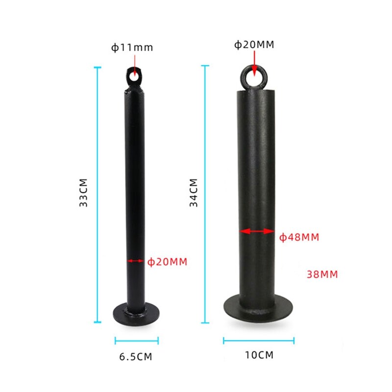 1 Set Of Grip Sports And Outdoor Load-bearing Trays With A Diameter Of 2.0cm Fitness Equipment Accessories