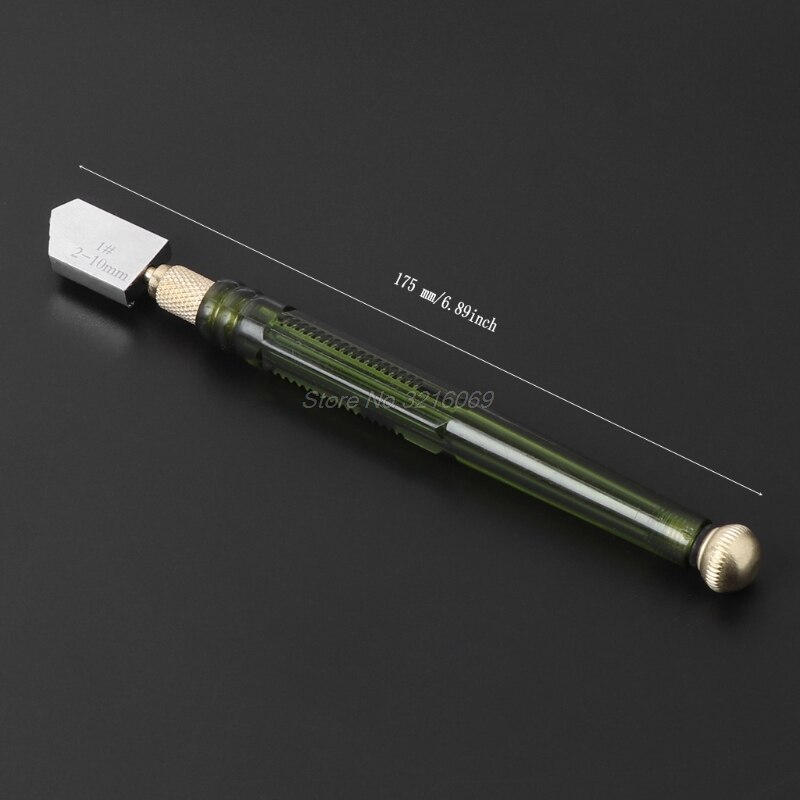 Diamond Tip Antislip Carbide Metal Plastic Handle Oil Feed Glass Cutter Tools Whosale&amp
