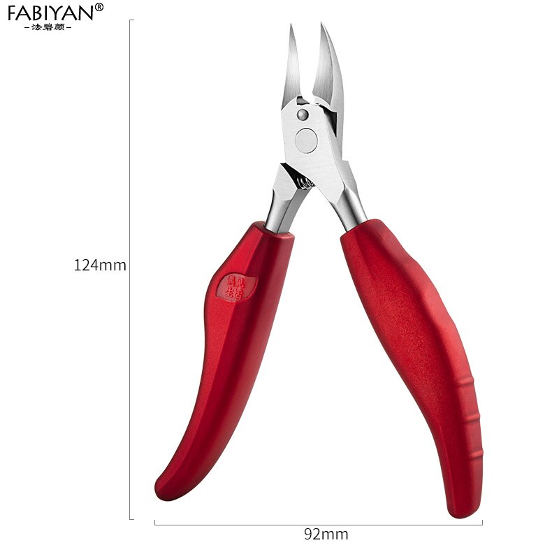 Pinza de acero inoxidable para uñas encarnadas, tijeras para quitar la piel muerta de La paroniquia, herramienta de pedicura: 03