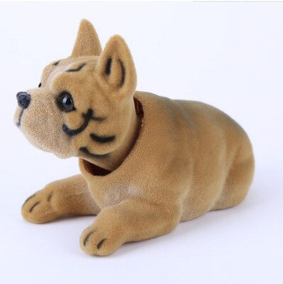 OHANEE luxury nodding dog for car omaments of Shepherd Dog shake head toy usky beagle car decoration automobile accessories: boxer