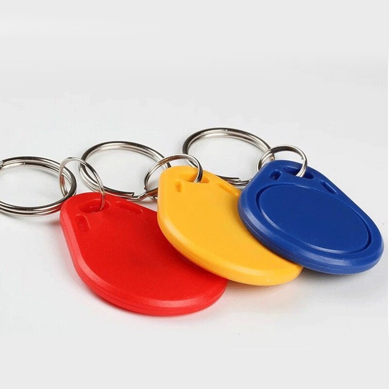 UID Button IC Can Copy Card Access Control UID Card M1 Special Blank Card ACR122U Keychain 50Pc