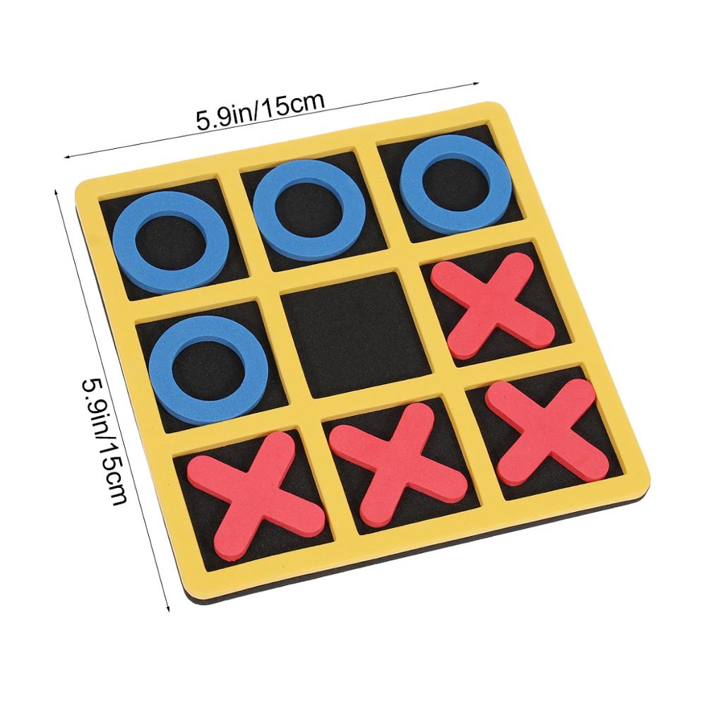 Noughts and Crosses Lightweight Cognitive Learning Toys OX Chess Educational Toy Puzzle Board Game For Toddlers