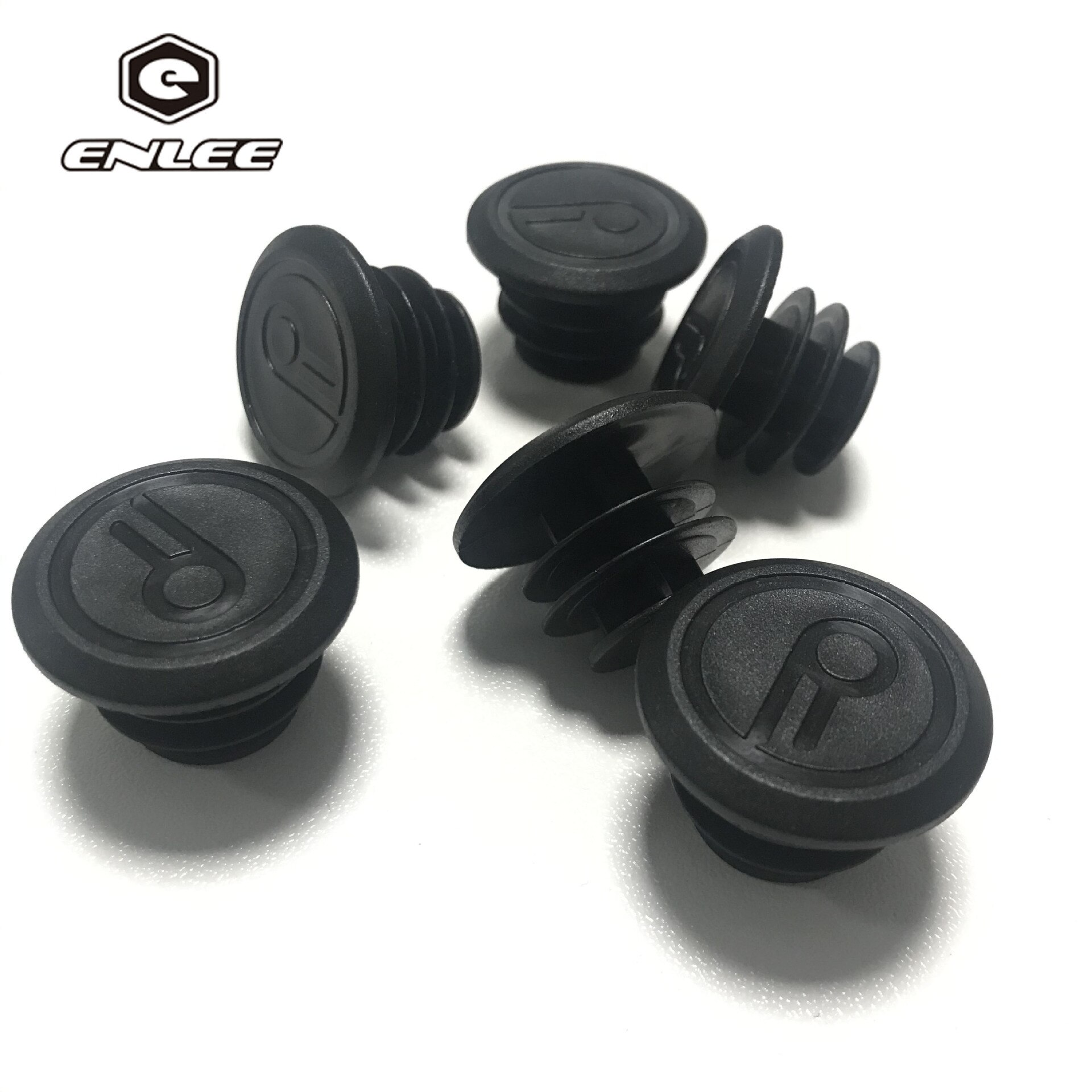 10 Pairs/lot Bicycle Grip Handlebar End Plugs Cap MTB Bike Plastic Expansion Lock Handle Block Covers Cycling Handlebar: Default Title