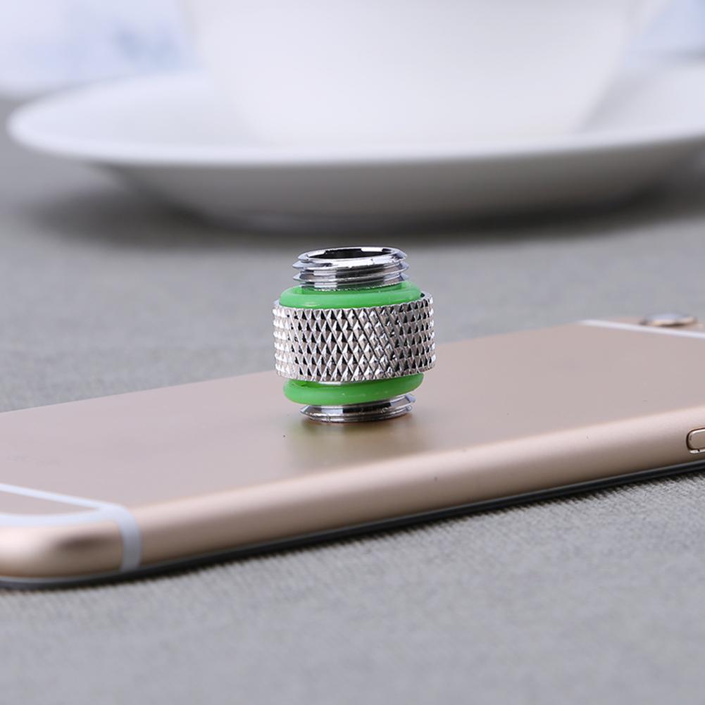 10mm G1/4 External Thread Hose Adapter Connector with silicone sealing ring for PC Water Cooling accessories