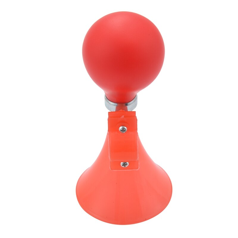 Tromba per tromba d'aria in plastica per bici da manubrio diametro 22mm rosso
