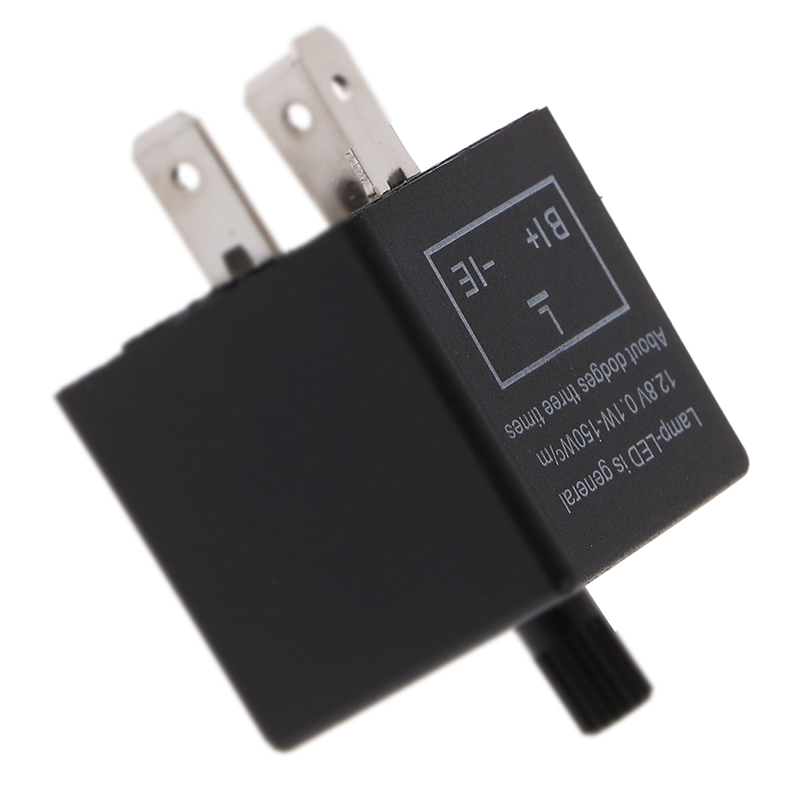 1pc 12V Adjustable 3pins Car Motorcycle LED Turn Signal Indicator Blinker Light Flasher Relay for most