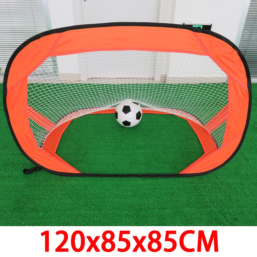 Draagbare Voetbal Doel Mini Pop Up Voetbal Doel Voor Kinderen Tuin Voor Indoor Of Outdoor Gebruik Voetbal Training: Oranje