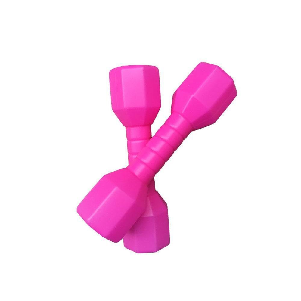 2pcs Children&#39;s Fitness Dumbbells Early Education Equipment Props Hand Exercise Weights Pe Home Kindergarten Dancing L6n6: E