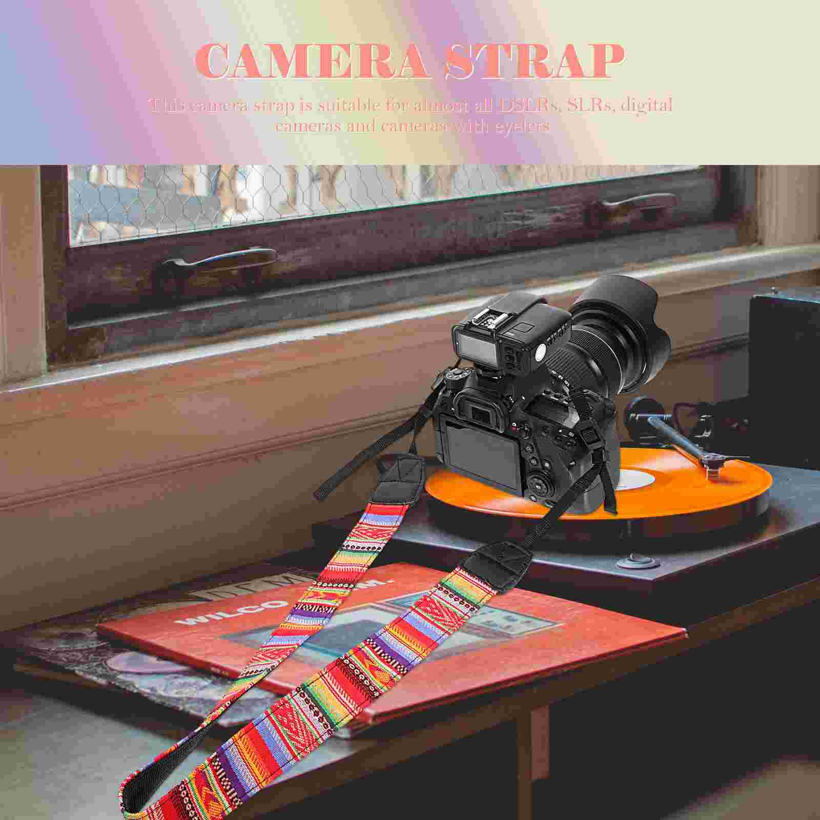 2pcs Camera Shoulder Strap Mirrorless Camera Safety Strap Camera Lanyard