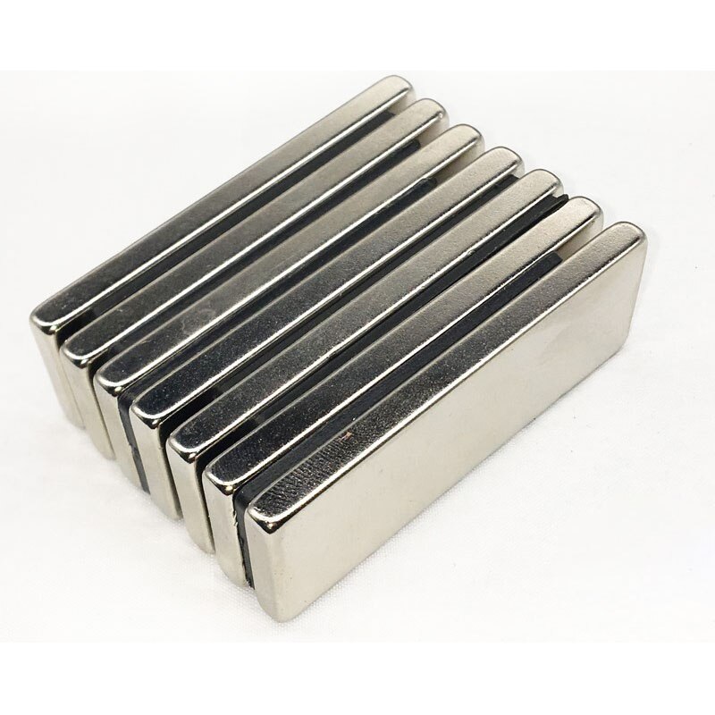 1 pc magneet 60*20*5mm Sterke Rare Earth Blok vierkante Neodymium 60mm x 20mm x 5mm Permanente magneten