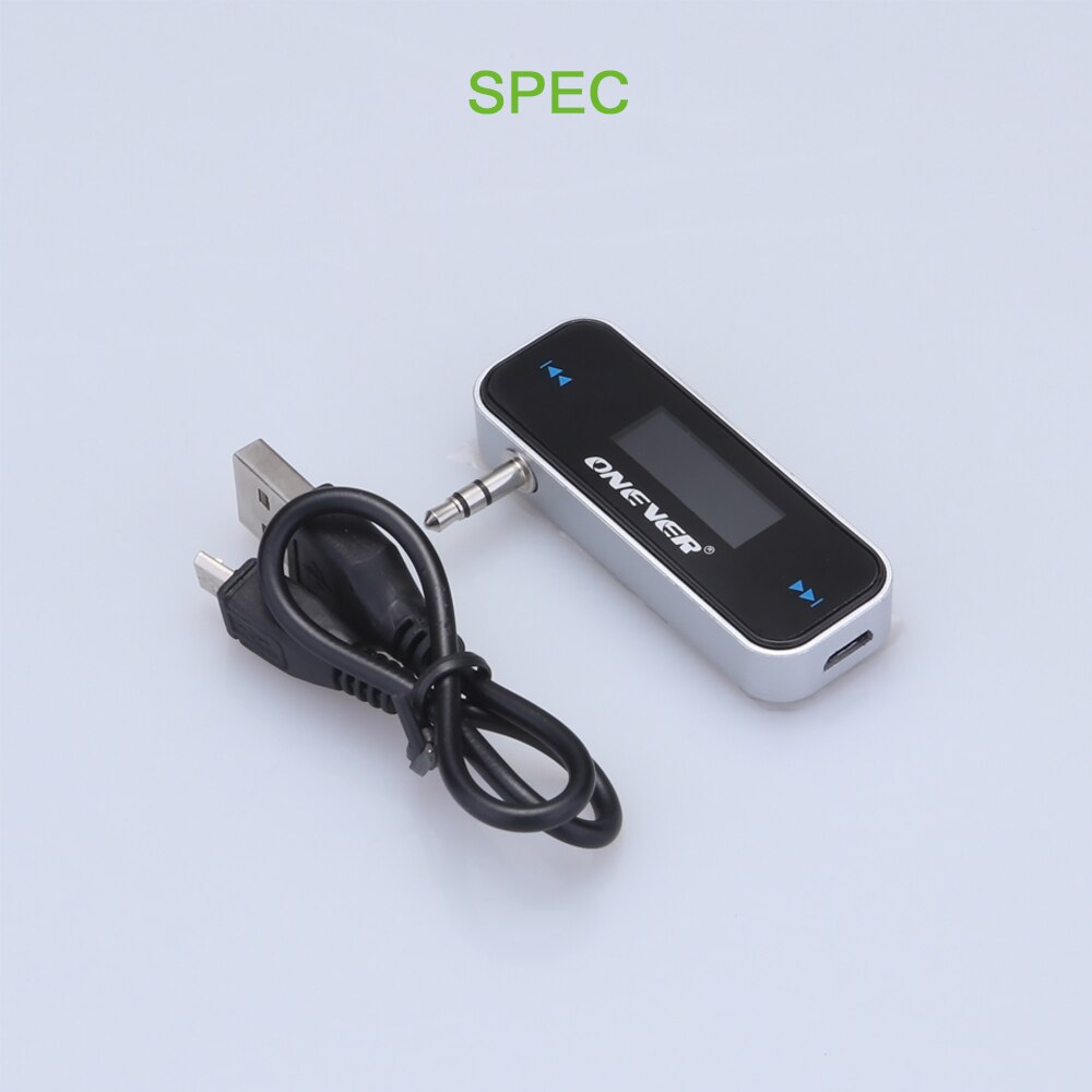 Trasmettitore FM Mini Wireless TiOODRE 3.5mm In-car Car Music Audio lettore MP3 trasmettitore per iPhone 4 5 6 6S Plus Samsung iPad