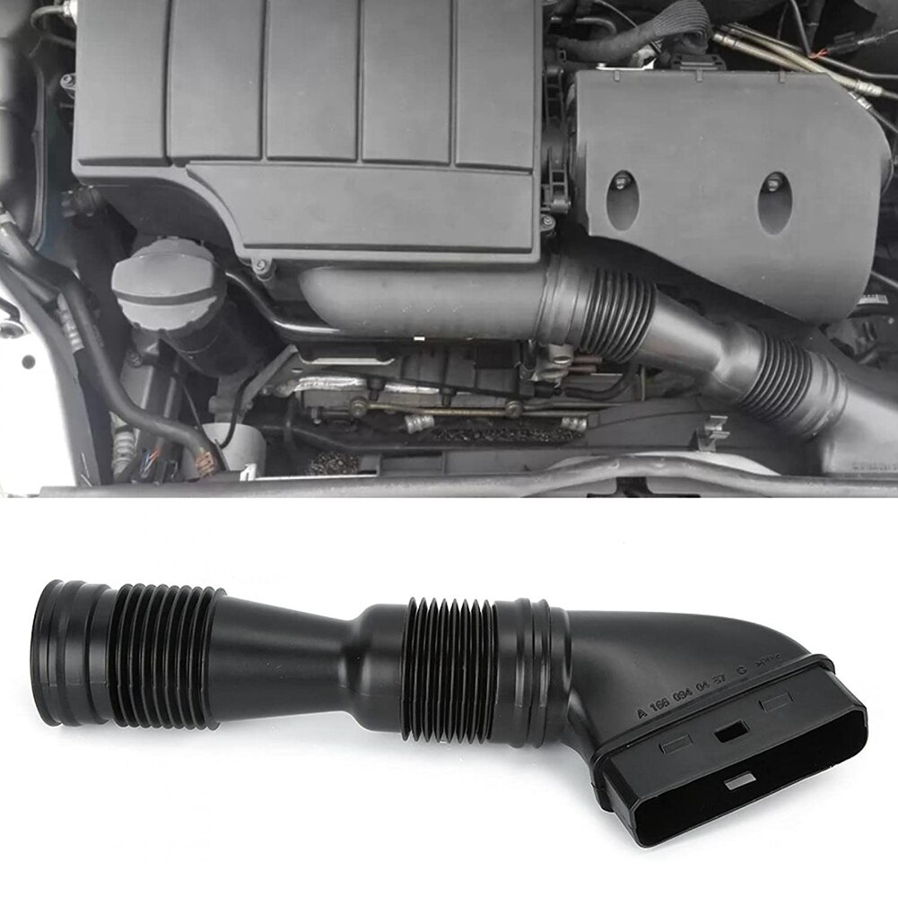 Black Air Intake Pressure Pipe Hose Air Intake Pipe Intake Manifold Tube for Mercedes Benz W168 A-Class 1660940487