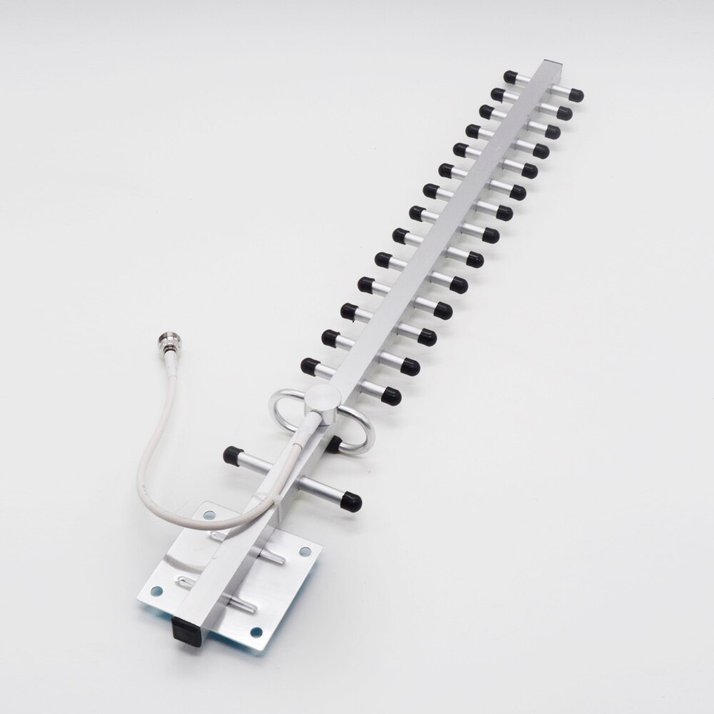Antena Yagi para exteriores, dispositivo de alta ganancia, 18dbi, 1710-2170Mhz, 3G, 4G, 1800MHz, 2100MHz, Lte, n-macho/hembra, Cable externo de 0,3/3M