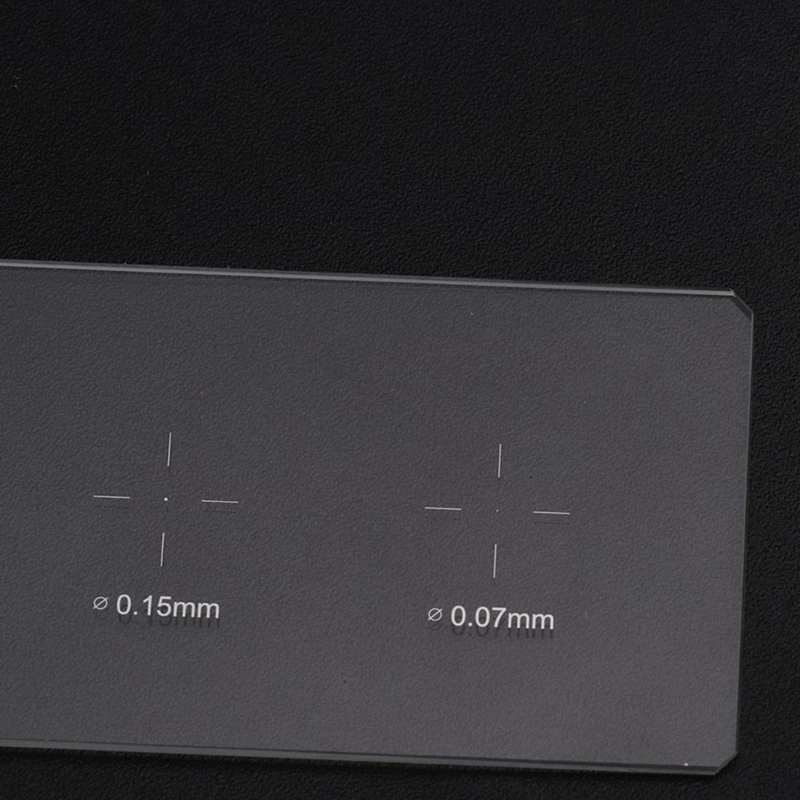 Microscope Objective Micrometer Calibration Slide Glass Stage Micrometer DIV 0.01mm