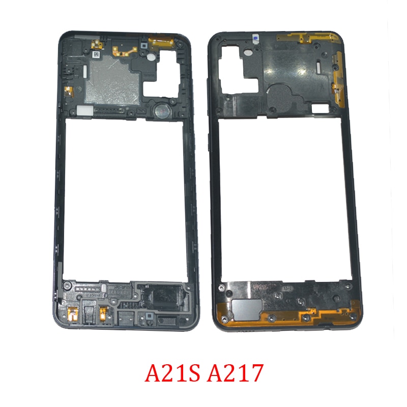 Marco Central para Samsung Galaxy A21s A217F A217M A217N, carcasa Original, marco Central, parte negra con botones