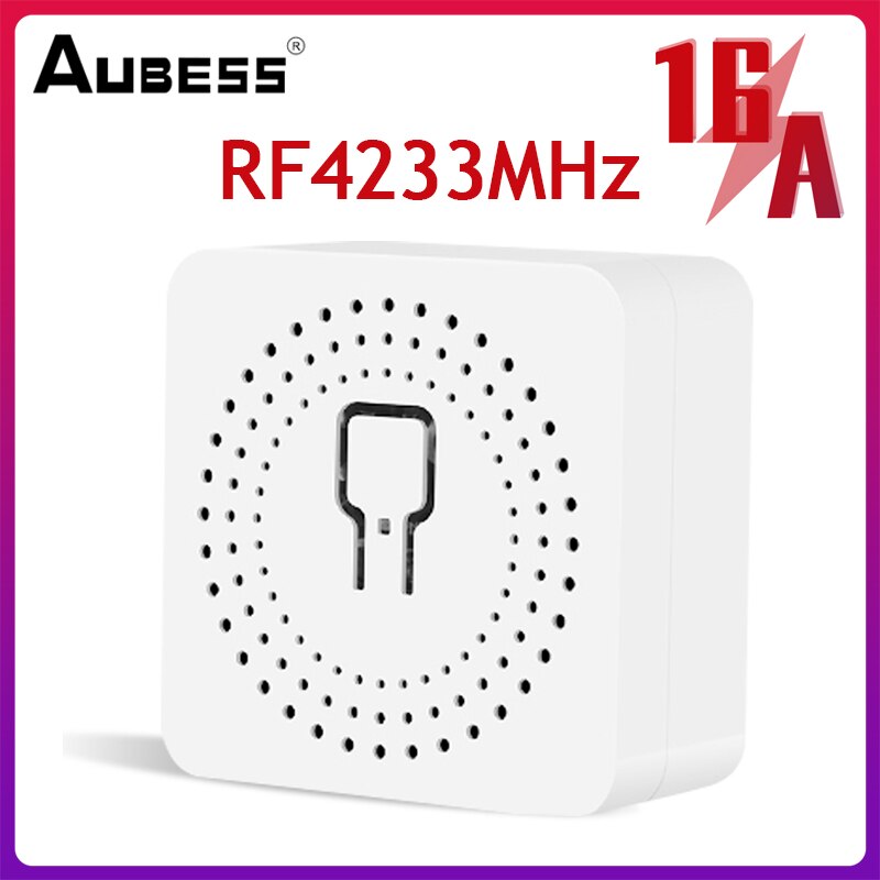 16A Diy Smart Switch RF433 Mhz Vervanging Smart Home Automation Switch Afstandsbediening Timing Module Breaker Controller