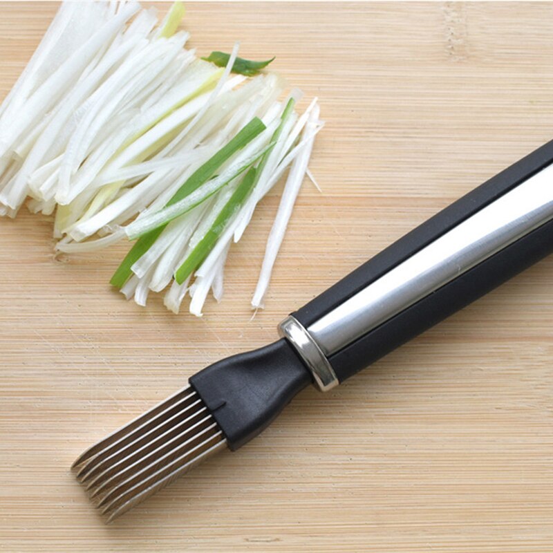 Multifunctional Muti Layers Stainless Steel Knives Multi-Layers KItchen Scissors Scallion Cutter Herb Laver Spices Cook Tool Cut