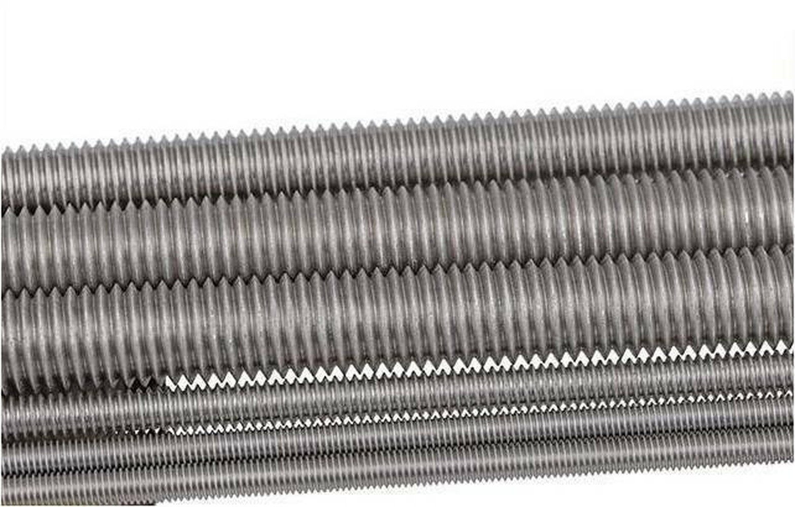 M6 m 8 m 10 m 12 304 roestvrijstalen schroeven met volledige draad 150 / 200 / 300 / 400 / 500