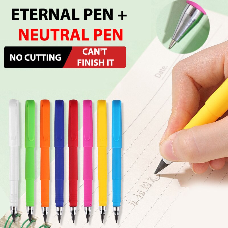 Stylo de peinture neutre en un, stylo transparent, effaçable, sans découpe, outil de peinture, nouveauté pour enfants, pour étudiants, 1 pièce