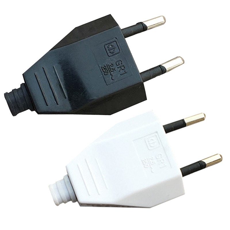 Återanvändbar europeisk nätsladd ce hankontakt honuttag eluttag industriell vintage stil omkopplingskontakt 250v 16a