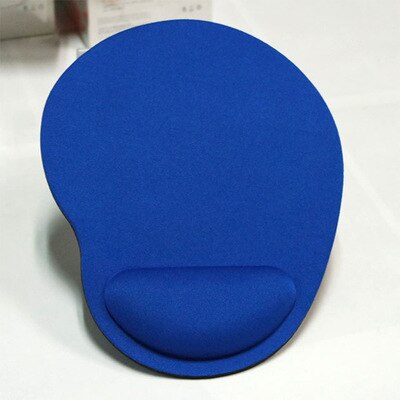 Muismat Met Polssteun Voor Computer Laptop Notebook Toetsenbord Muis Mat Met Hand Rest Muismat Gaming Met Pols ondersteunt: Blauw