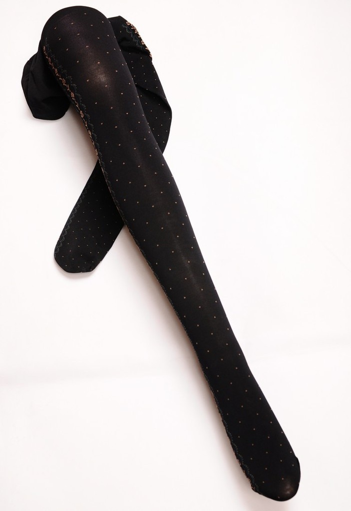 Lente en herfst japanse retro zij jacquard kant fluwelen panty's dames visnet panty's voor dames transparante panty's: Grijs