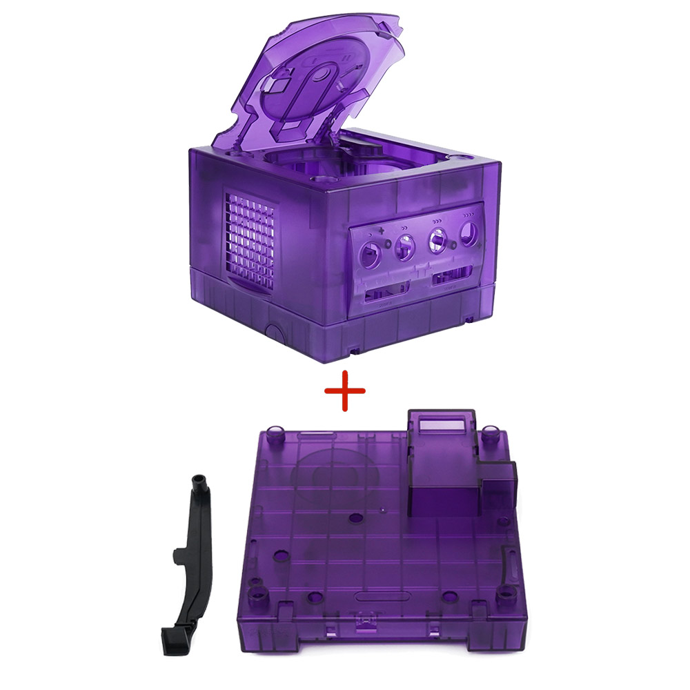 BitFunx, última carcasa de repuesto roja cálida para Gamecube, carcasa para NGC DOL-001/DOL-101, caja de juegos, consola Nintendo: Blanco
