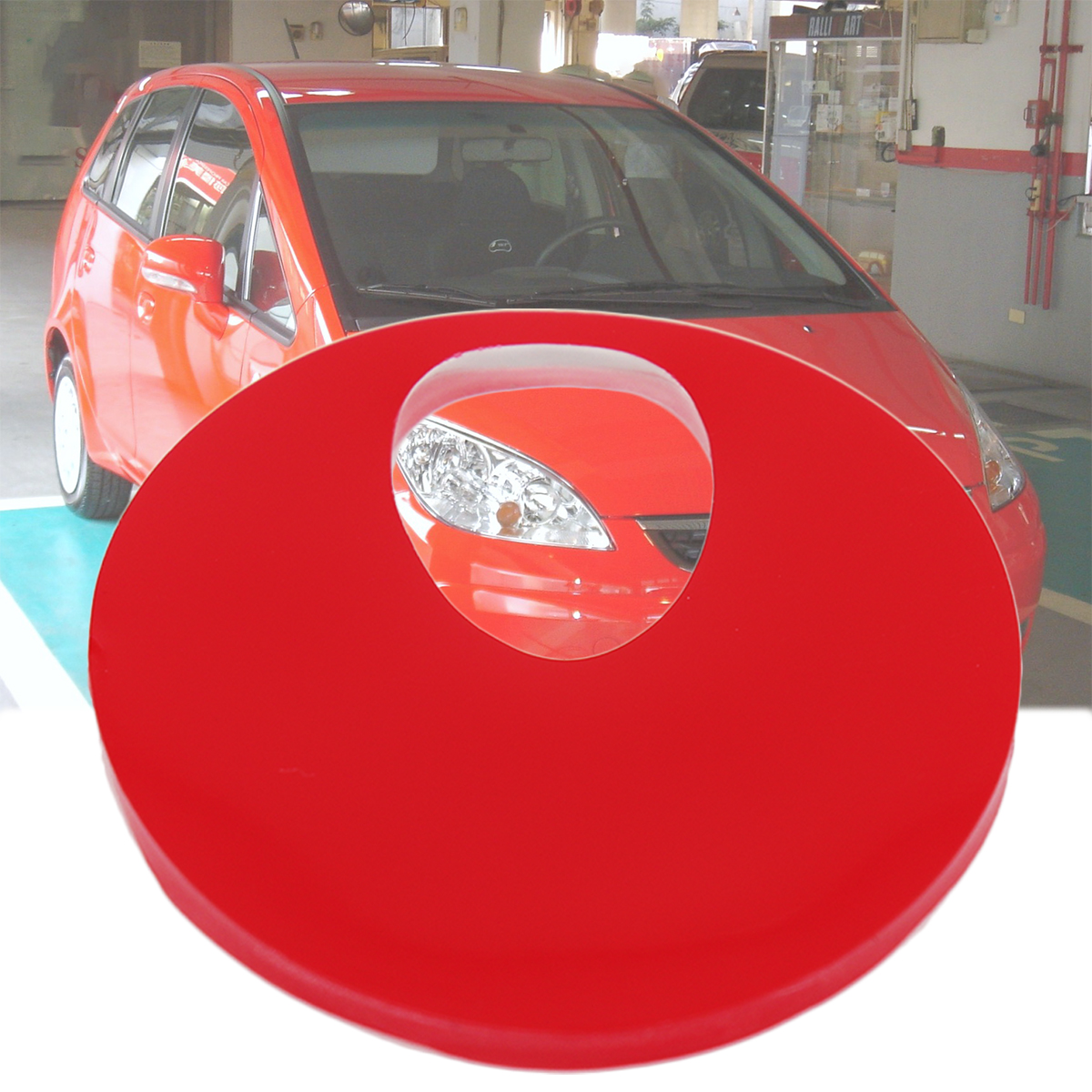 Almohadilla de Gel con Sensor de luz de lluvia para Mitsubishi Colt VI 3dr 5dr, película adhesiva de silicona, pegatina, cinta de reparación de Chip de parabrisas 05-12