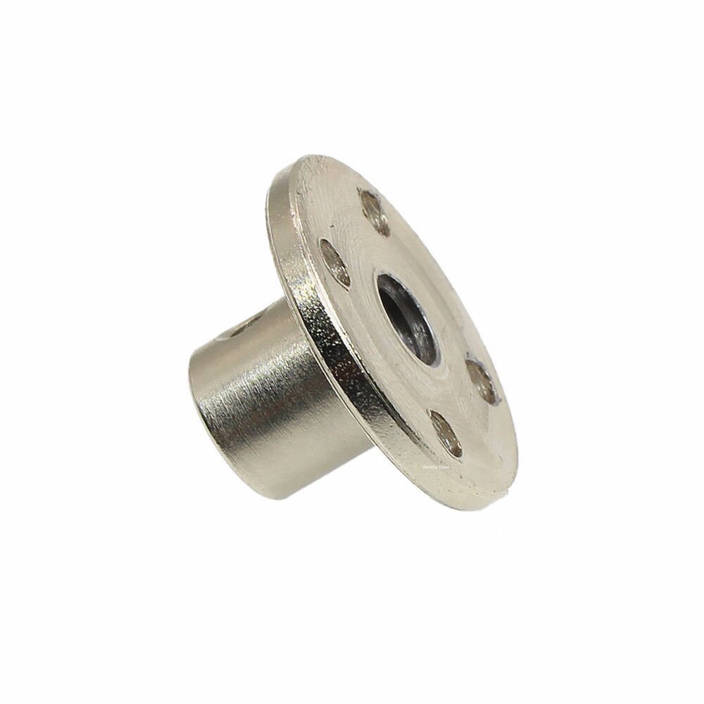 M3 M4 M6 Threaded Shaft Gear Motor Flange Nut DIY Coupling Screw Guide shaft Support: M6 Screw