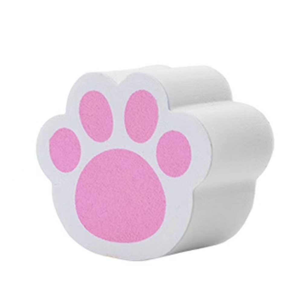 Cute Scrub Sponges Mirror Wipe Magic Sponge Cat Claw Shape Sponge Wipe Glass Wipe Dish Washing: Default Title