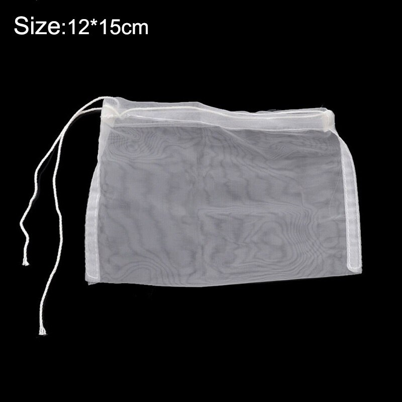 Filet filtrant en Nylon de alimentaire, 100 pièces, filtre de Filtration pour thé, lait, café, huile, maille, sacs en tissu de cuisine, outil en maille: S