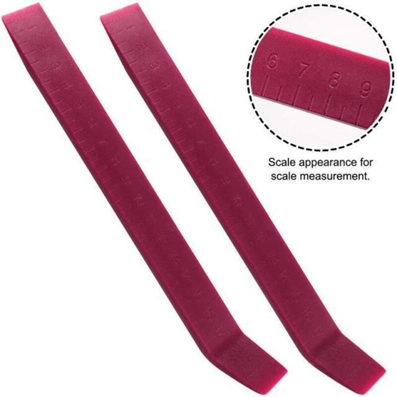 Herramienta de desmontaje de Audio para coche, kit de herramientas de extracción de embellecedor de Panel de Clip de puerta automática, palanca de barra de plástico, extractor de clavos para automóvil