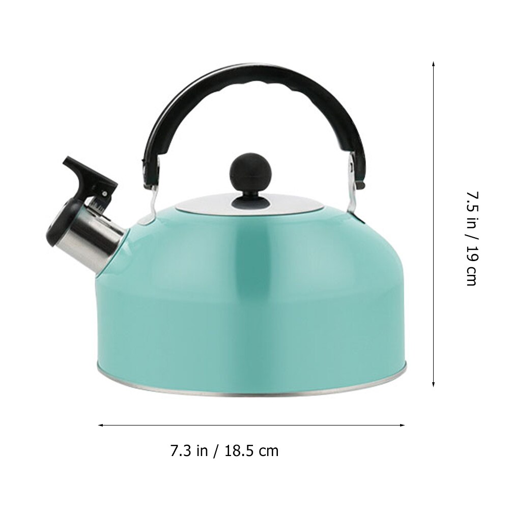 1.8L Stainless Steel Kettle Flat Bottom Kettle Durable Teapot Boiling Kettle Stainless Steel Tea Kettle Kitchen Accessories