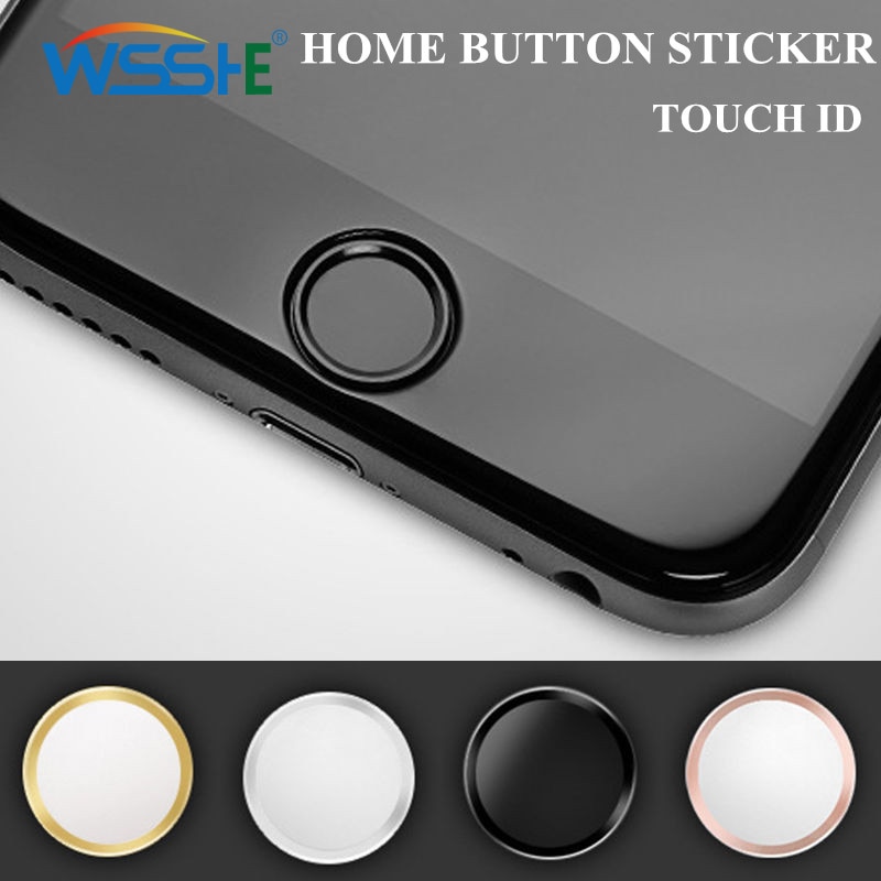 Touch Button Sticker Voor Iphone 7 Plus Home Button Sticker Voor Iphone 7 6 5s Touch Id Knop Voor Ipad air Mini 2 Ondersteuning Touch Id