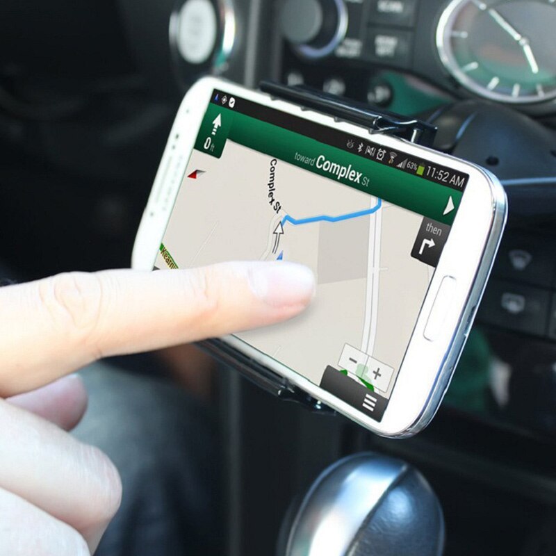 1 Pcs Universal CD-Halter Auto 55-85MM CD Slot Montieren Auto Handy Halter Einstellbare Navigation Rack