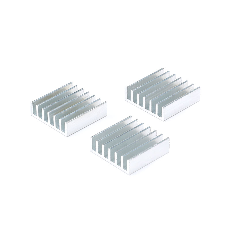 5pcs Heatsink Heat sink Computer Cooler Radiator Aluminum for Electronic Chip Heat dissipation Cooling 20*20*6mm 20x20x6mm